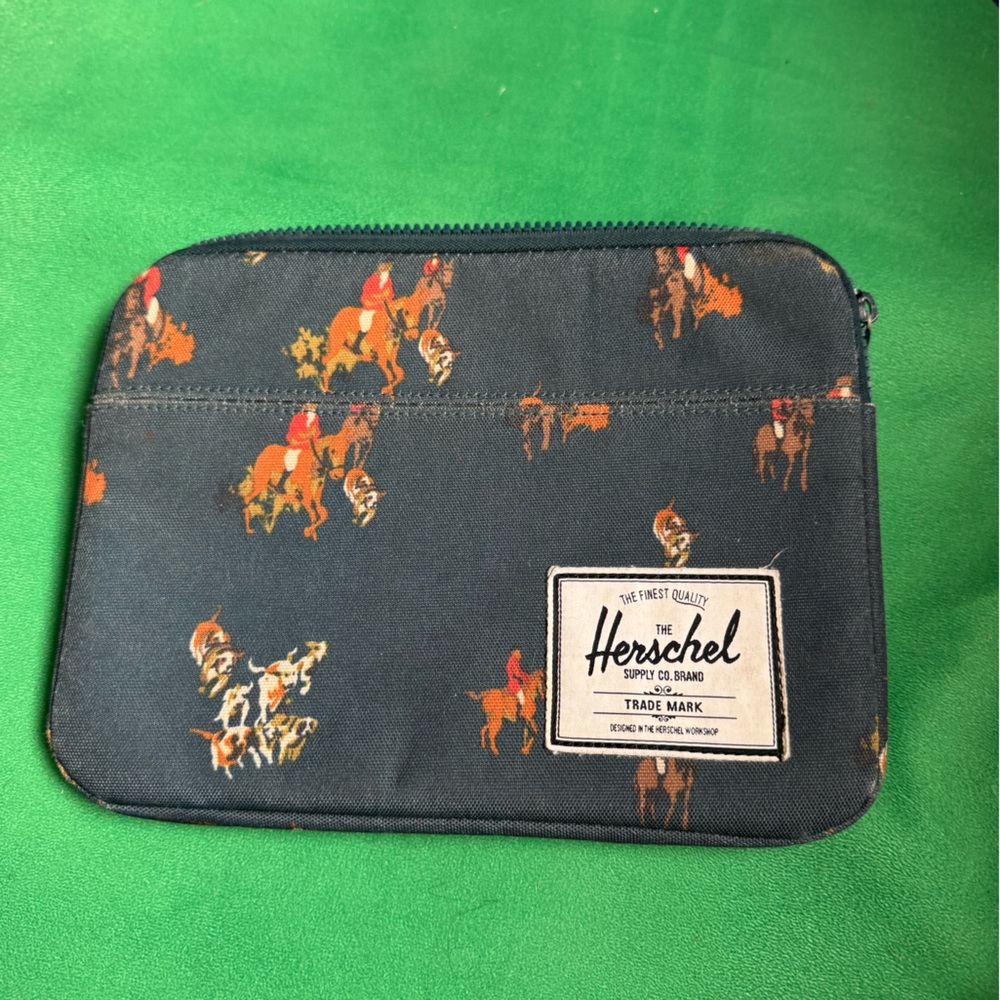 Herschel Supply Company ipad Sleeve with Equestrian Design